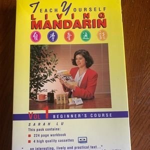 Teach yourself Living Mandarin Kit. Vol 1 Beginner’s Course by Sarah Lu. Longman